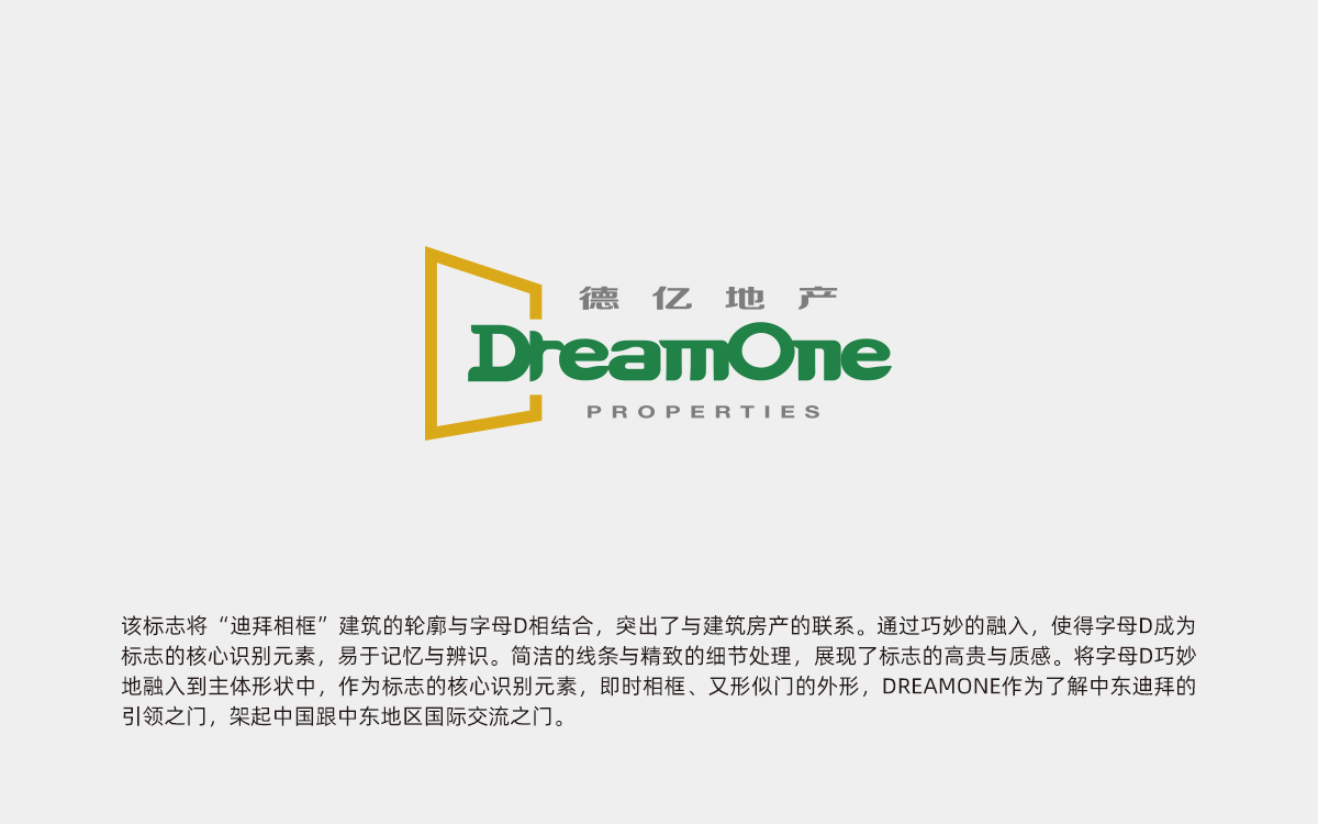 DreamOne VIS 2024上海德亿地产品牌视觉识别系统设计|LOFT6 DESIGN乐虞策划